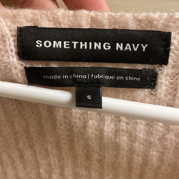 Something Navy sweater, size S - Picture 2 of 2